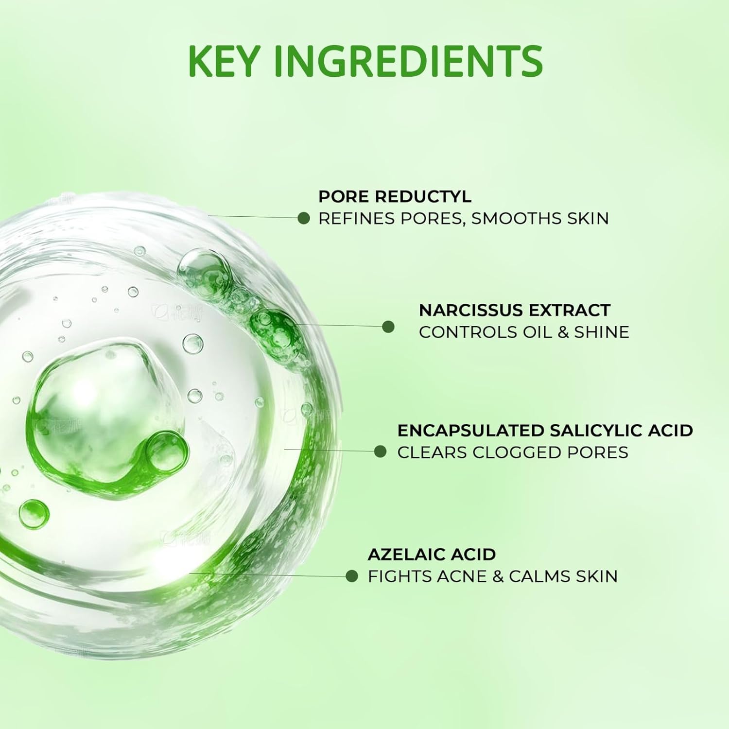 YUDERMA Sebalex Acne Creamish Sebum Regulator Gel, 40 Ml