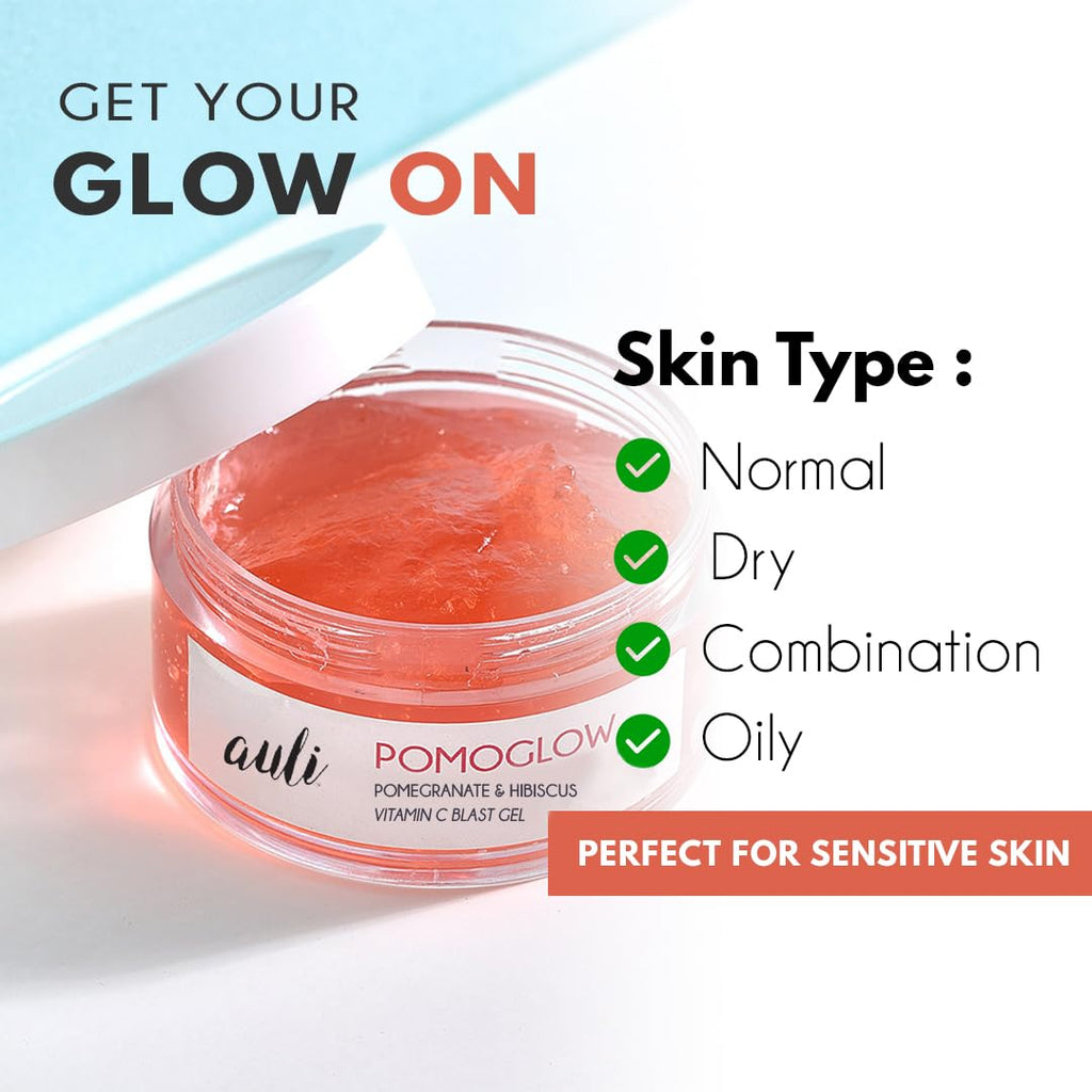 Auli Pomoglow Vitamin C Daily Face Gel - 50 gms
