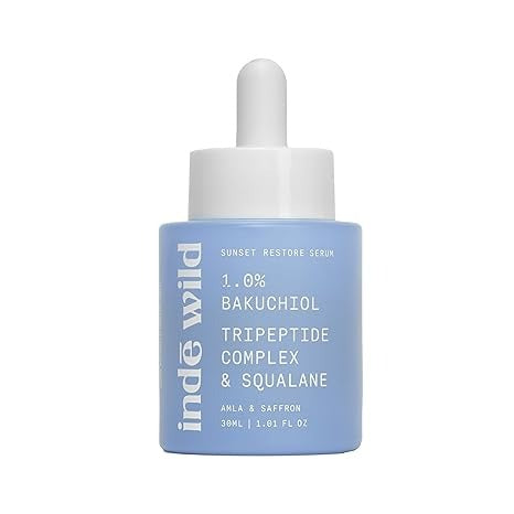 Inde Wild PM Sunset Restore Serum with 1% Bakuchiol