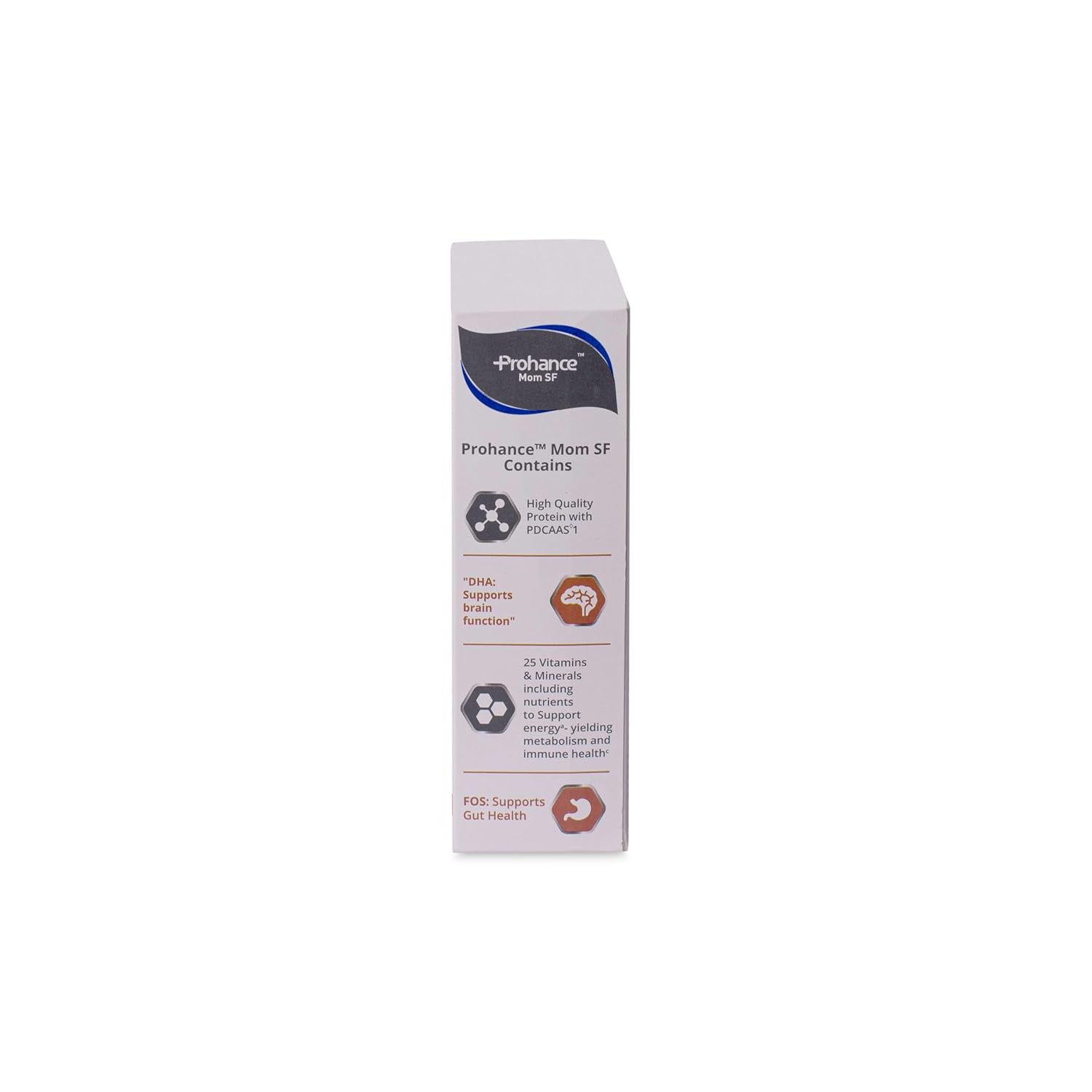 Prohance Mom SF Sucrose-Free Nutritional Chocolate Drink for Pregnancy - 200g | Fetal Growth & Brain Development | Protein, DHA, 25 Vitamins & Minerals | Trans Fat-Free, Gluten Free