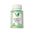 VITARUHE® Vitamin K Complex, High Dose K1 + K2 Menaquinone High Strength & Vegan (MK4 +MK7), 90 Capsules for 3 Months, Best Bioavailability, Supplement Without Additives (1)