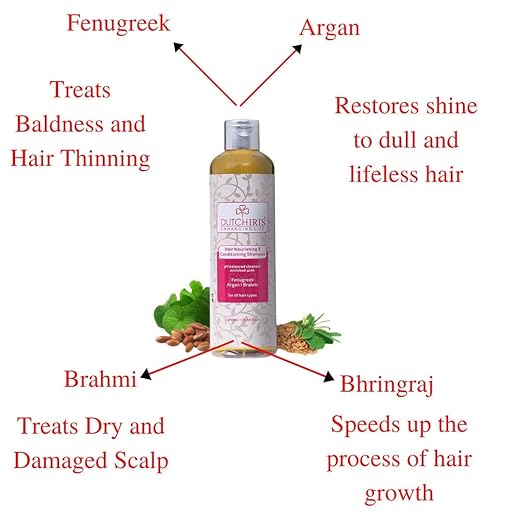 Dutch Iris Hair Nourishing & Conditioning Shampoo - 250 Ml