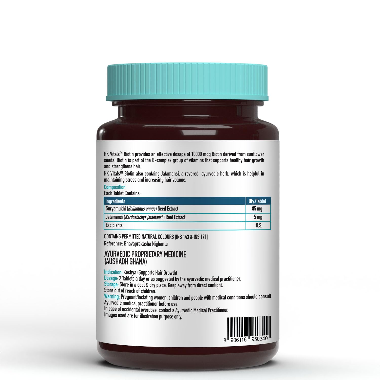 Healthkart HK Vitals Biotin Tablets, Biotin Shampoo & Hair Tonic Combo