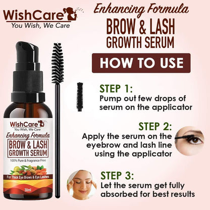 WishCare Brow & Lash Growth Serum - 30 ml