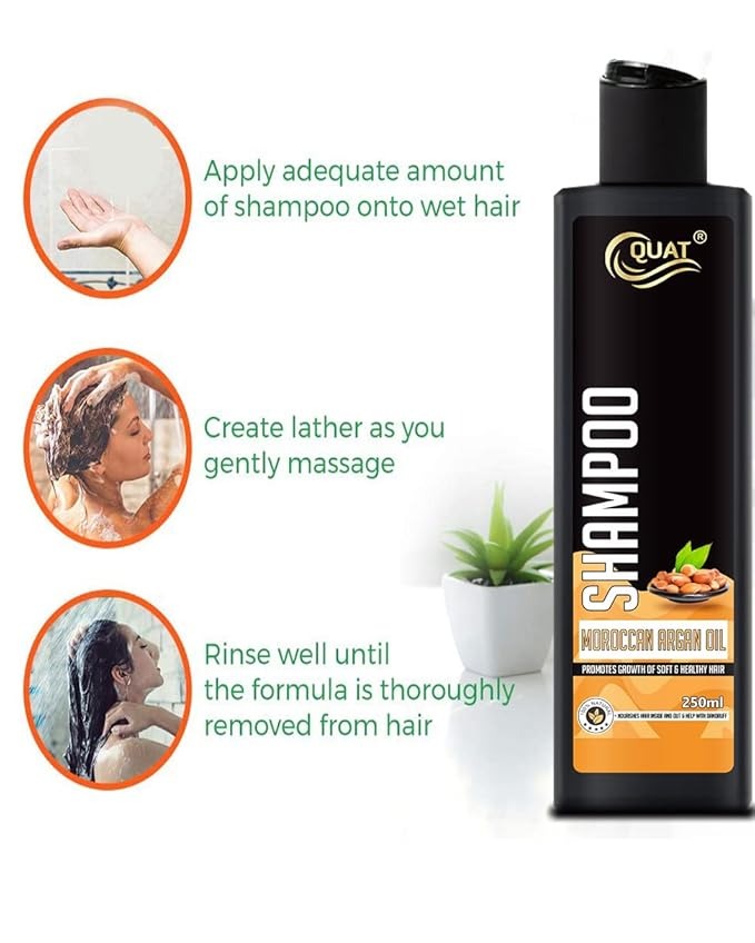 Quat Moroccan Argan Oil Hair Shampoo - 250 ml