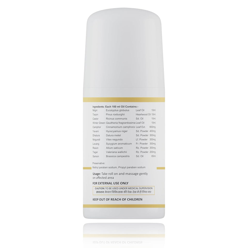 Jeena Sikho Sandhi Aarogya Joint Pain & Arthtitis Oil - 60 Ml