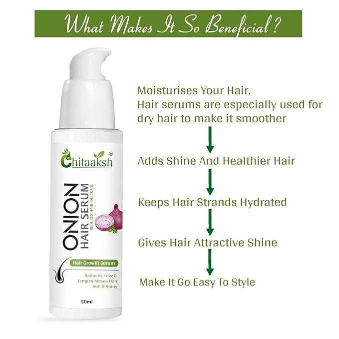 Chitaaksh Onion Hair Serum - 50 ml