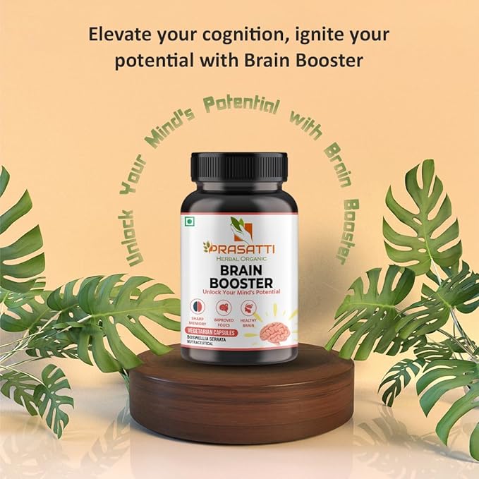 Prasatti Organic Plant Based Herbal Wellness Capsules - 60 Veg Caps