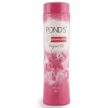 POND'S Dreamflower Fragrant Talcum Powder, Pink Lily