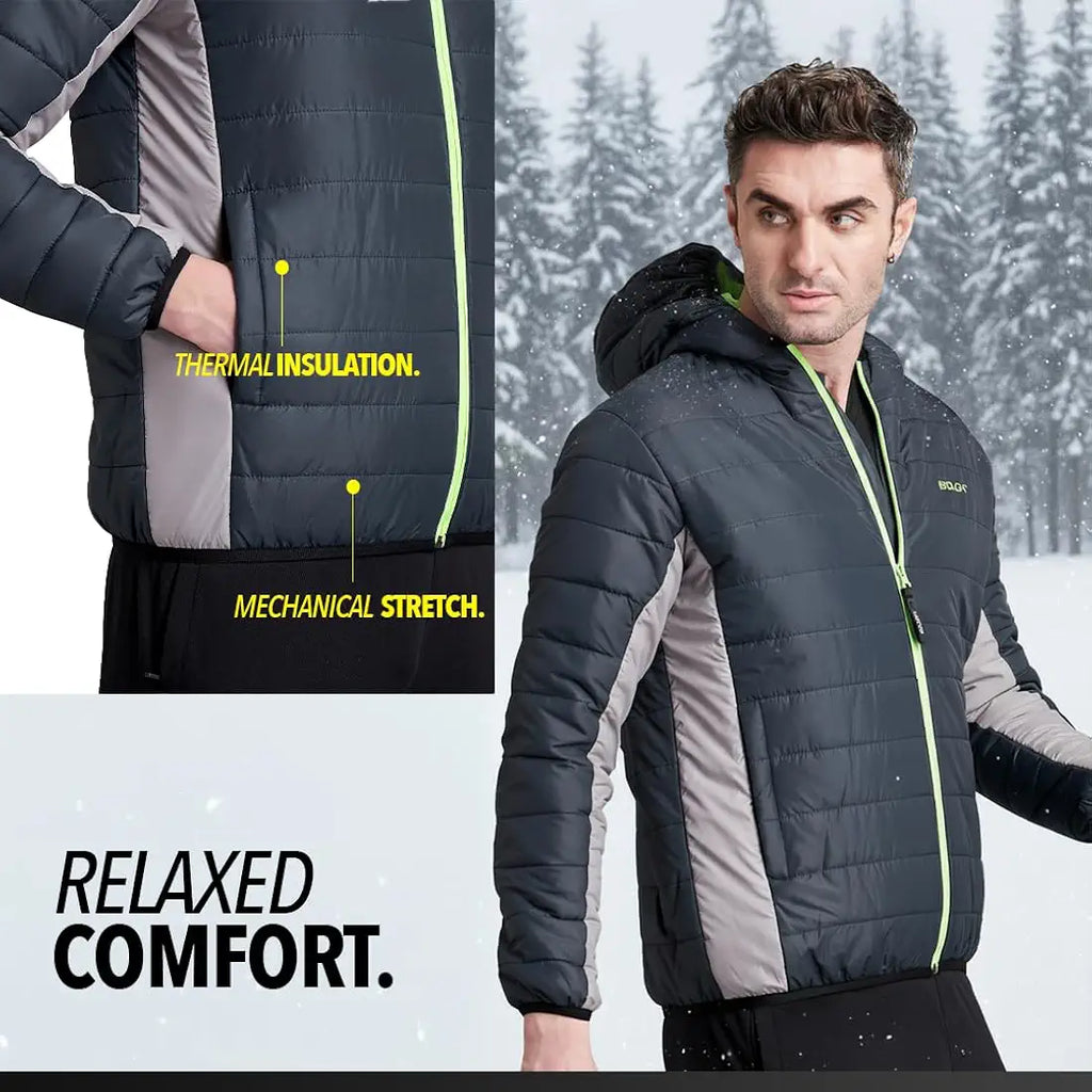 Boldfit jackets for Men Stylish Latest Puffer winter Jacket