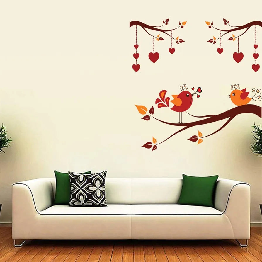 Rangoli White Glossy Vinyl Wall Sticker Premium Self-Adhesive Waterproof Design-21