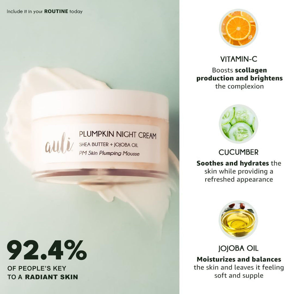Auli Lifestyle Plumpkin Night Cream - 50 gms