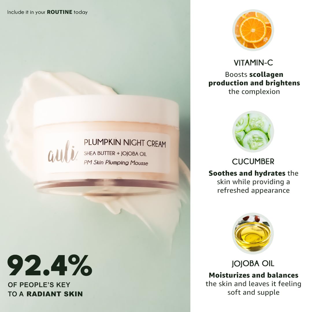 Auli Lifestyle Plumpkin Night Cream - 50 gms