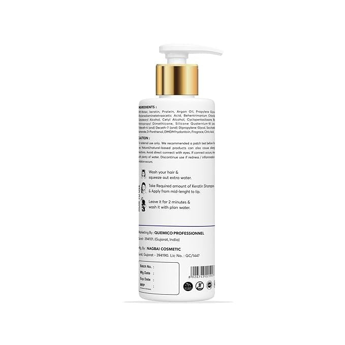 Quemico Professionnel Keratin Protein Smooth Conditioner - 150 ml