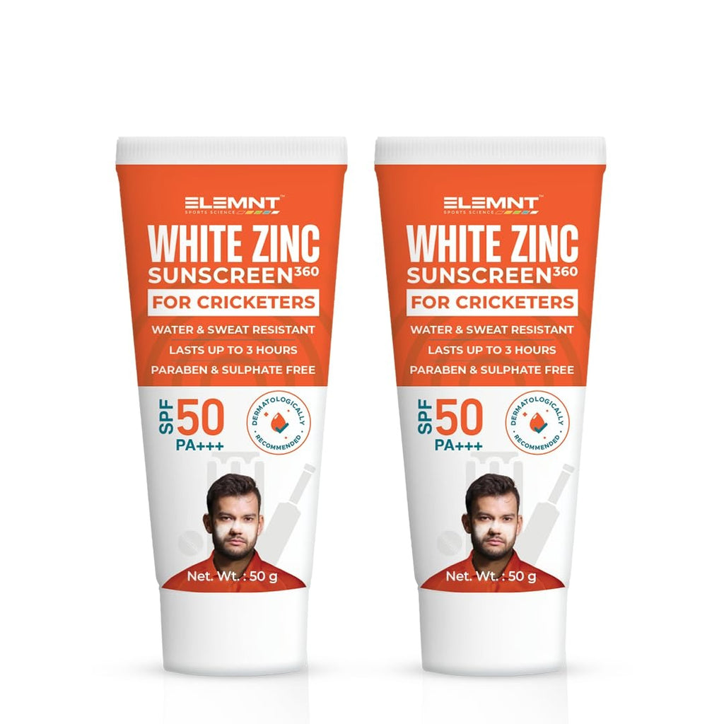 Elemnt White Zinc Sunscreen 360 - 50 gms (Pack of 2)