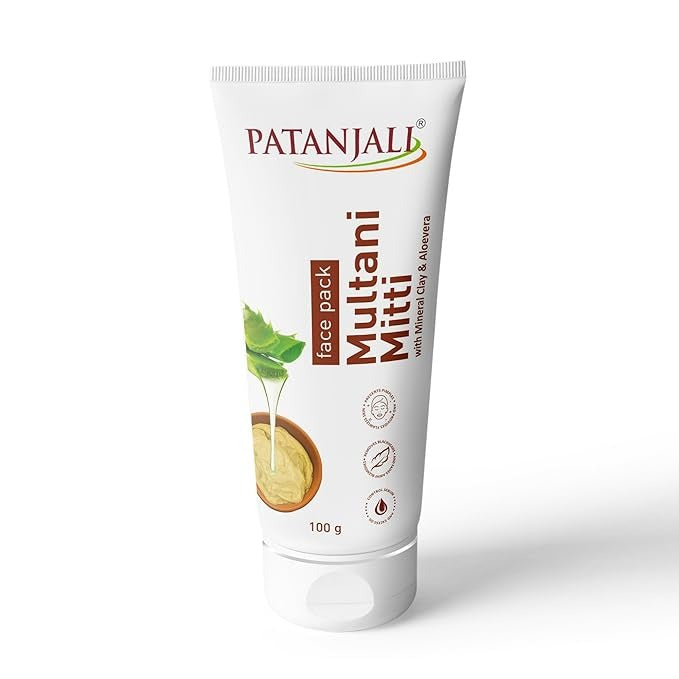 Patanjali Multani Mitti Face Pack - 100 gms