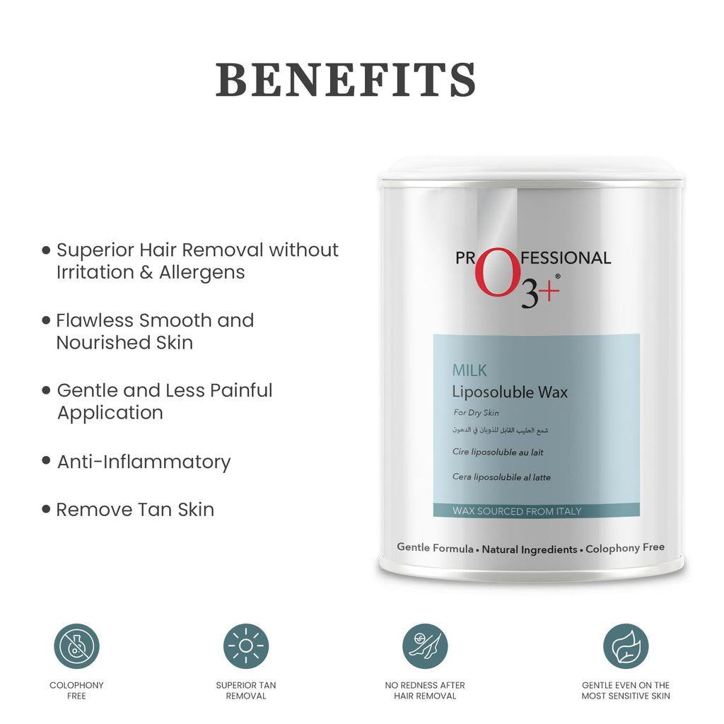O3+ Milk Liposoluble Wax | 800g
