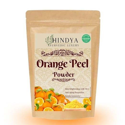 Hindya Ayurvedic Luxury Orange Peel Powder For Skin Face Pack - 100 gms