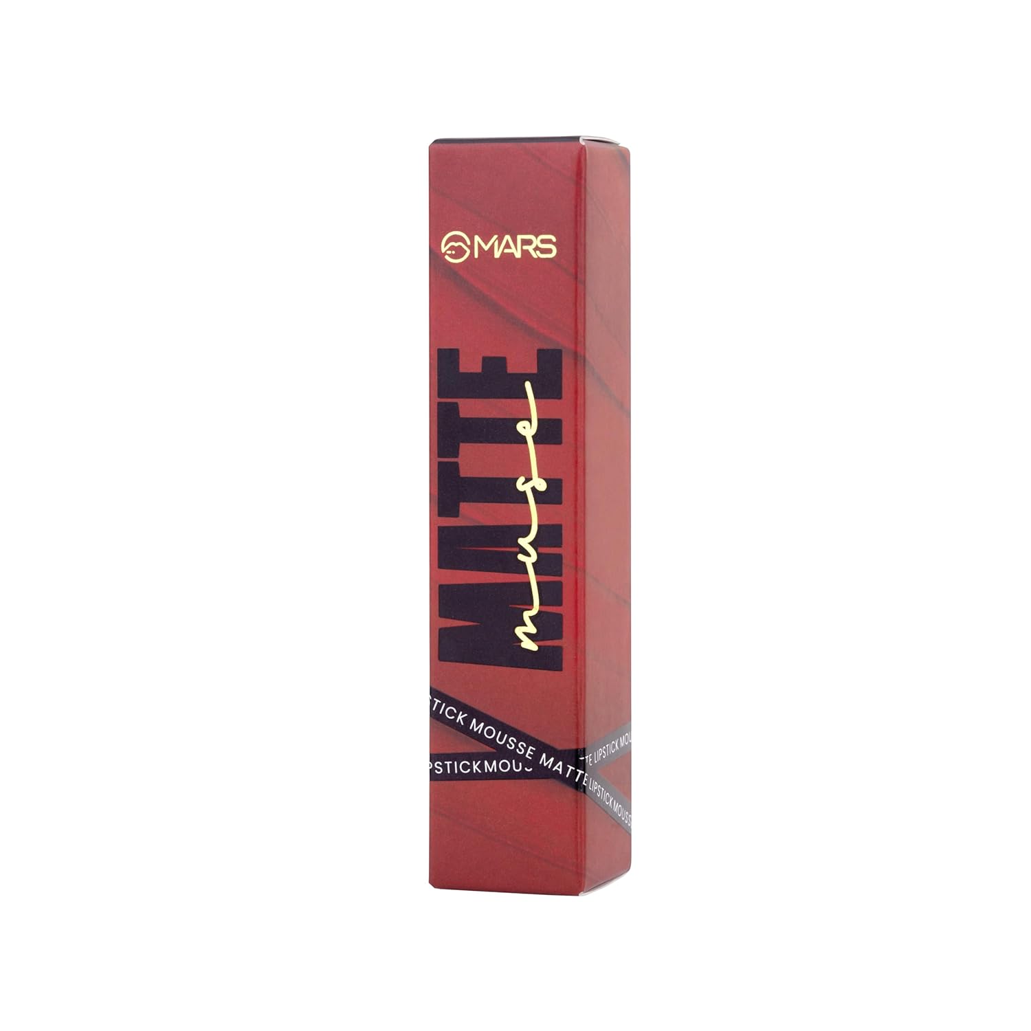 MARS Matte Muse Mousse Lipstick (3ml) (08-BOSS GIRL) with Doe-Foot Applicator | Highly Pigmented | Smooth Texture | Hydrating Formula | Blurry Lips Effect