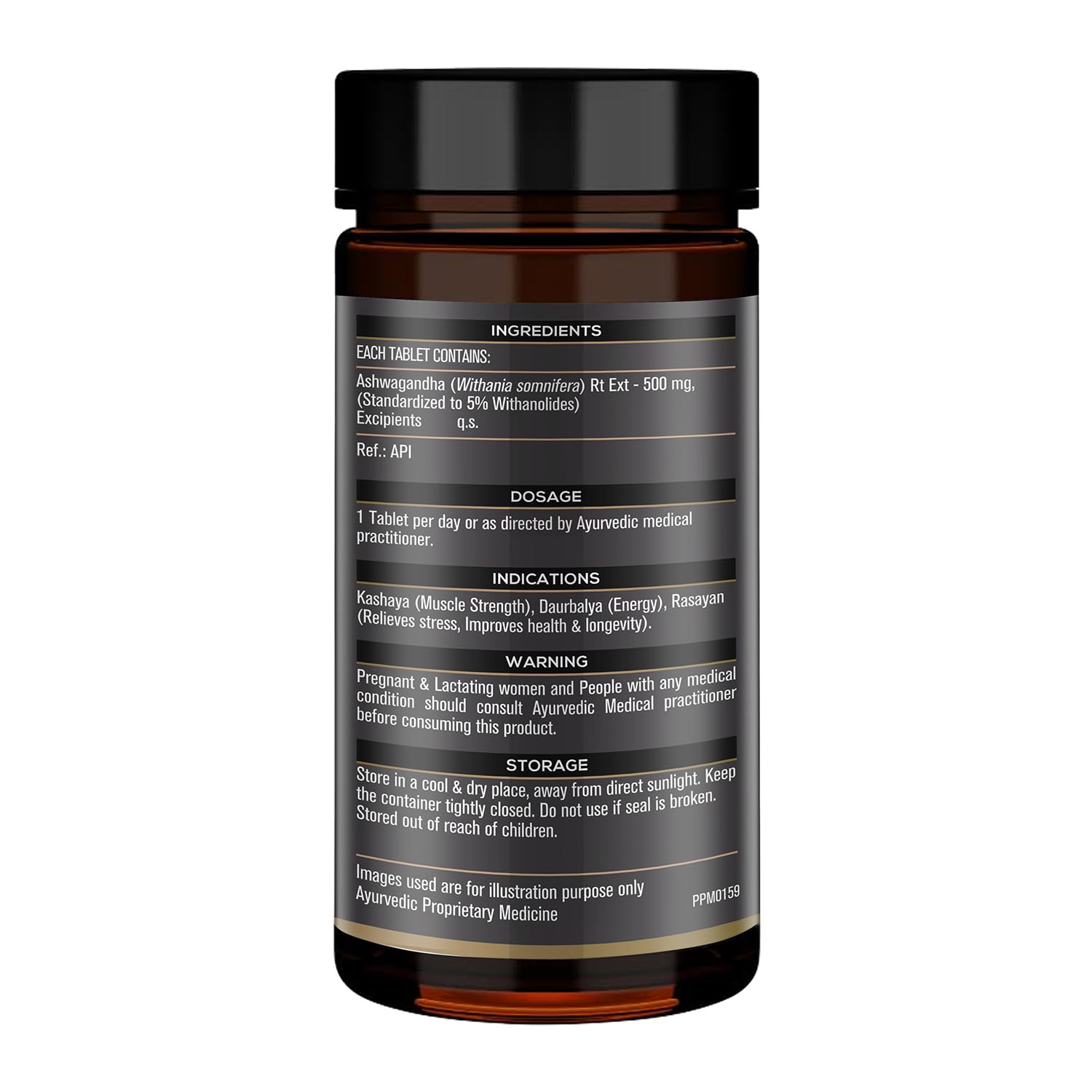 MuscleBlaze Koshaveda Ashwagandha 500mg (60 Tablets) | Ayurveda for Performance, Ayush Approved, High Strength Potent Formula | Boost Muscle Mass & Strength, Enhance Immunity