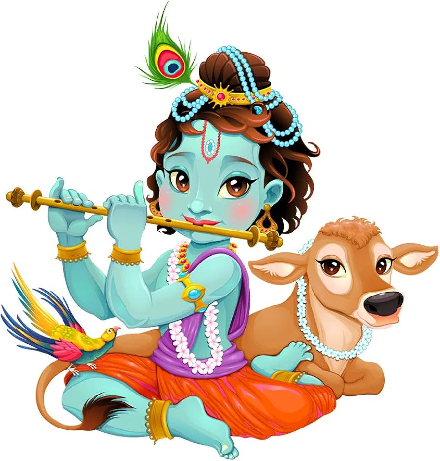 Rangoli Vinyl Modern Wall Stickers 1.96 X 20.86 X 1.96 Inches Multicolour