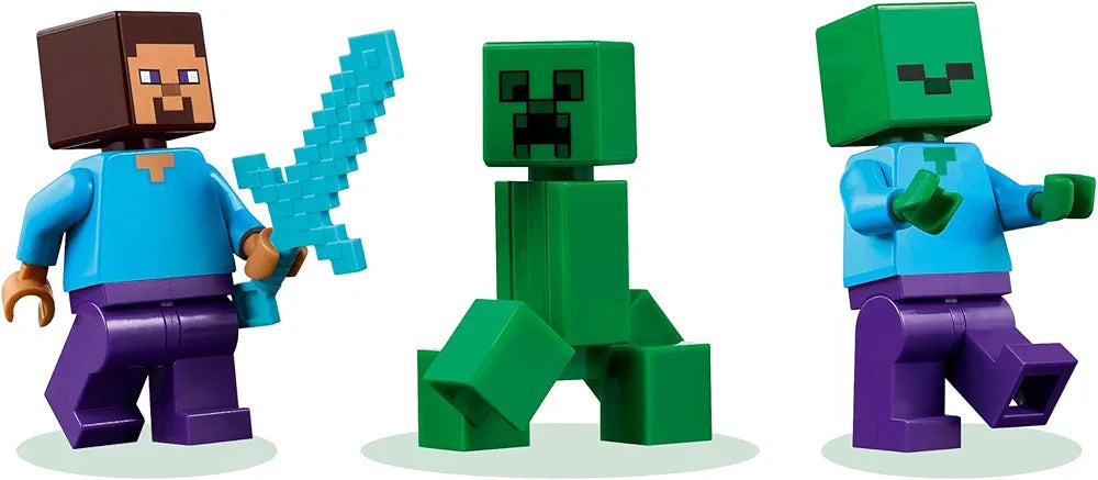 Lego Minecraft The TNT Jungle House, Video Game Collectible Toy 21275 Building Blocks Toys for 8+ Gift for Boys and Girls