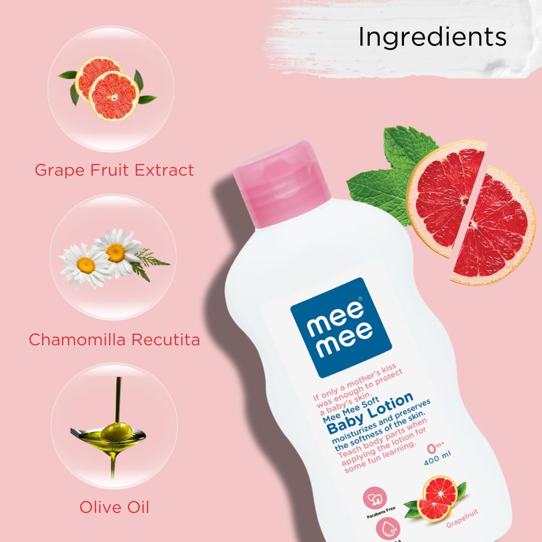 Mee Mee Soft Baby Lotion - 400 ml