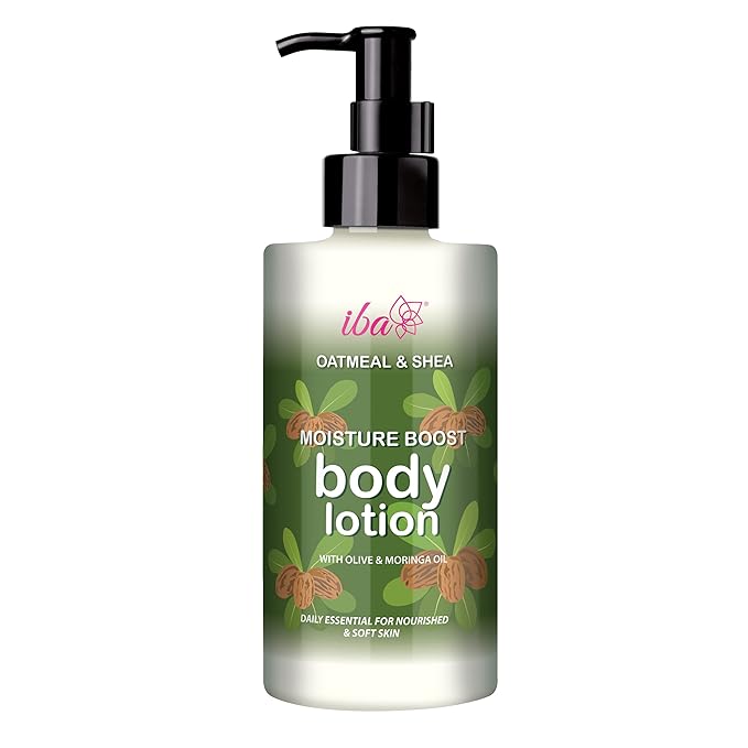 Iba Oatmeal & Shea Moisture Boost Body Lotion - 320 Ml