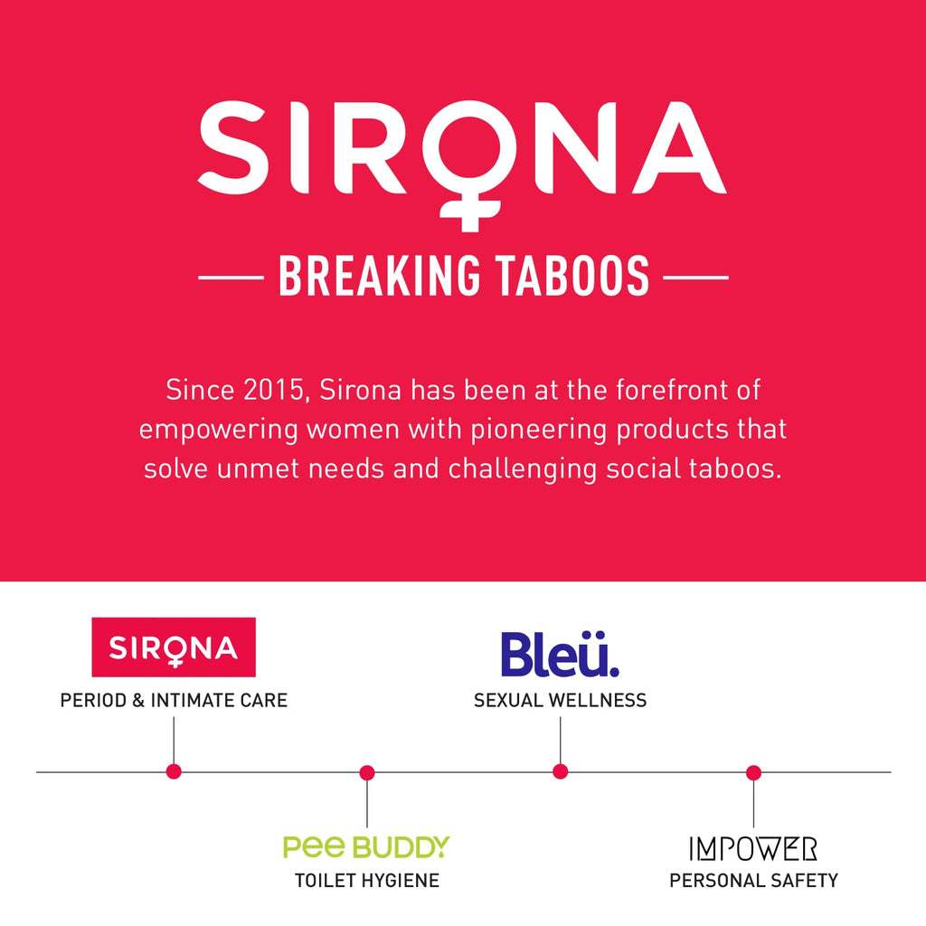 Sirona Natural Menstrual Cup Wash for Women - 100 ml with Rose Fragrance to Wash your Period Cup in a Hygienic Way