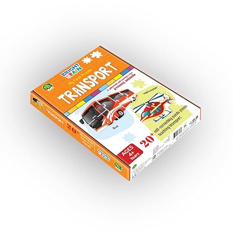 The Book Tree Transport 20+ Piece Jigsaw Puzzle for Preschoolers Educational Toy for Learning Different Birds