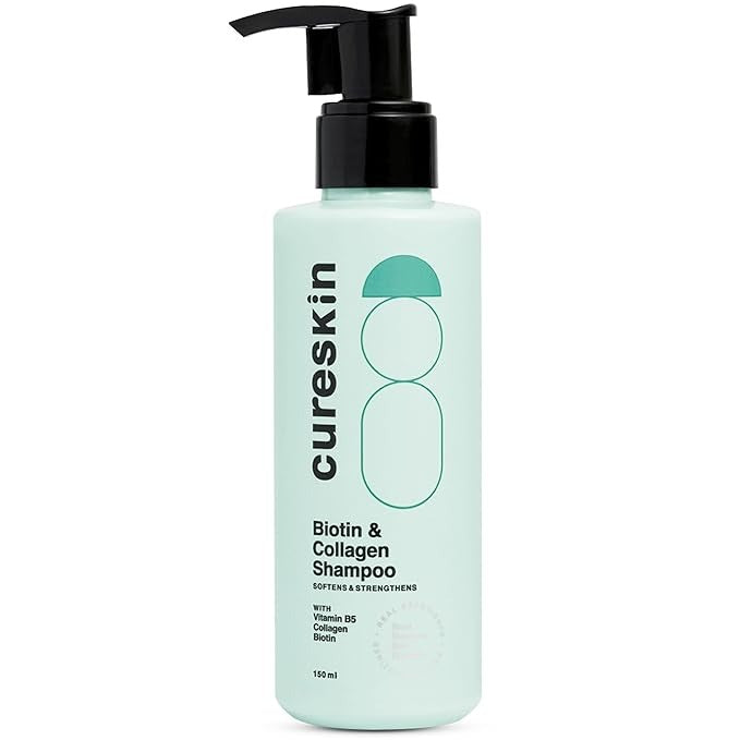 Cureskin Biotin & Collagen Vitamin B5 Glycolipids Shampoo - 150 ml