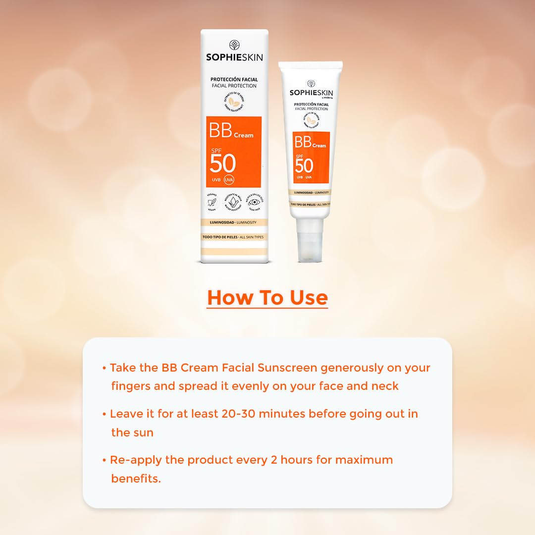 Sesderma Sophieskin BB Cream Facial Sunscreen Spf 50 - 50 ml