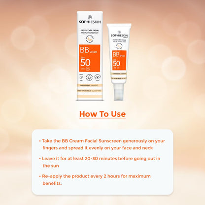 Sesderma Sophieskin BB Cream Facial Sunscreen Spf 50 - 50 ml