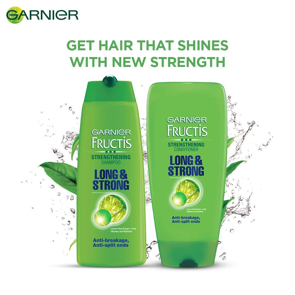 Garnier Fructis Strengthening Long & Strong Shampoo - 340 ml