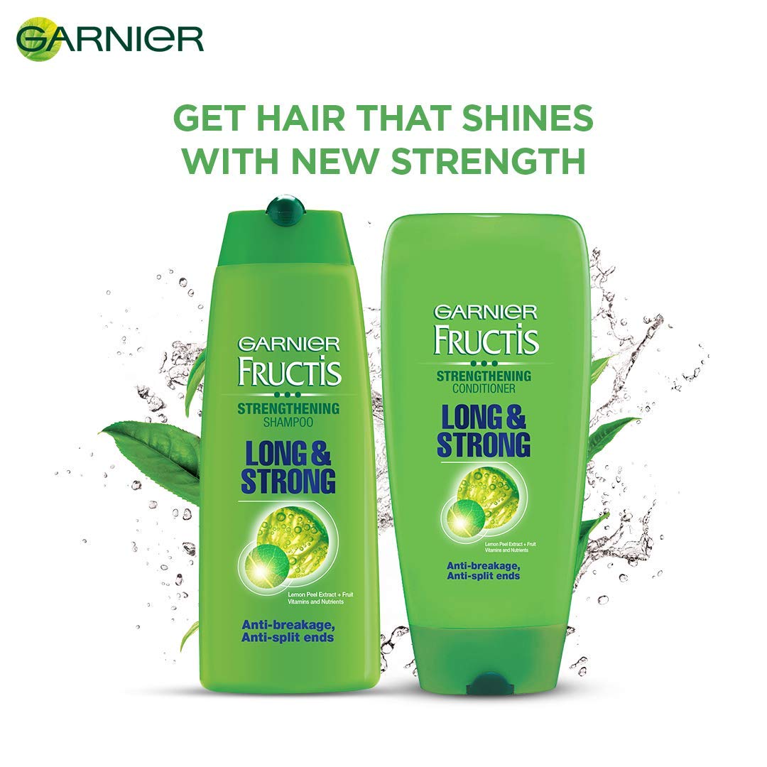 Garnier Fructis Strengthening Long & Strong Shampoo - 340 ml