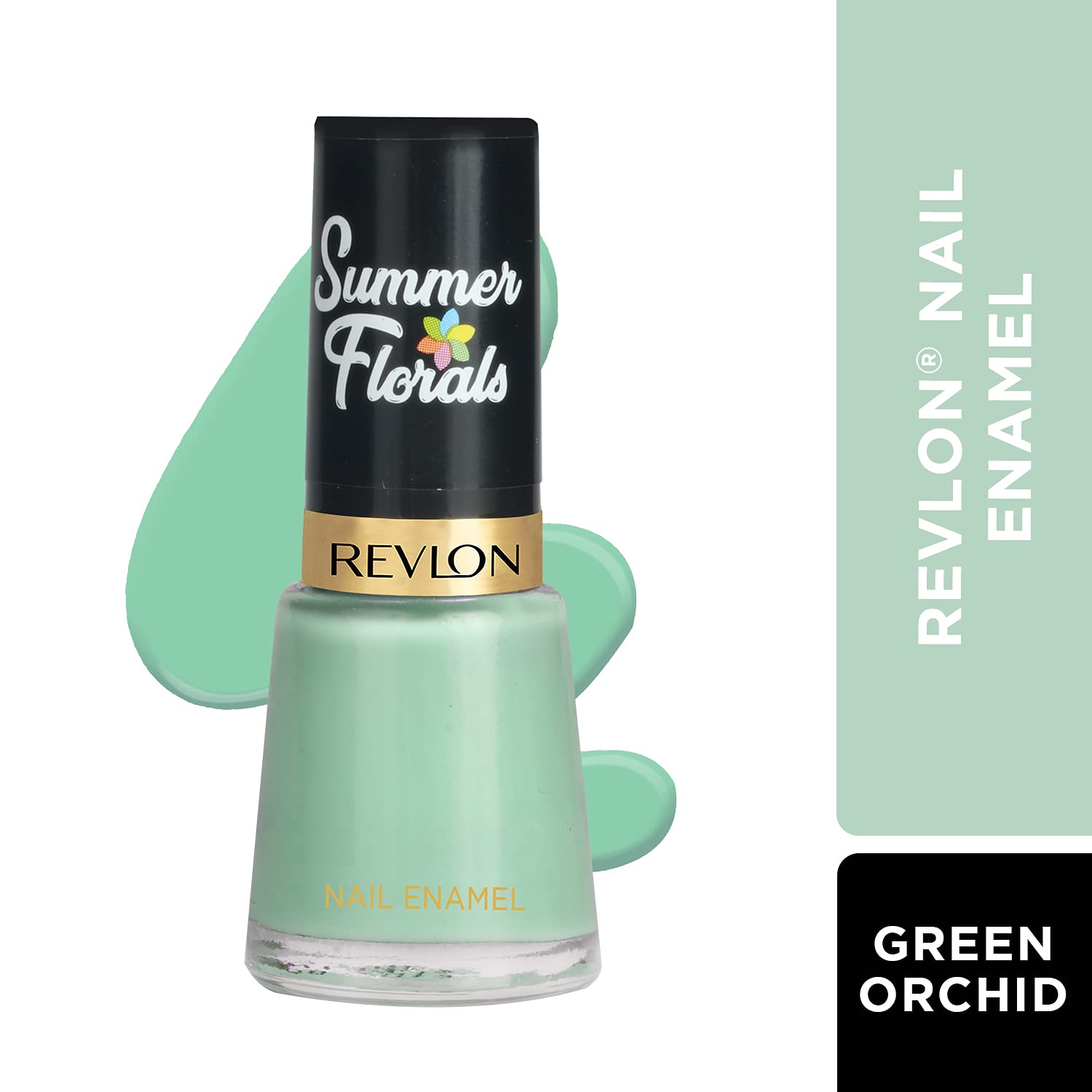 REVLON Summer Glossy Finish Florals, Green Orchid, 8ml