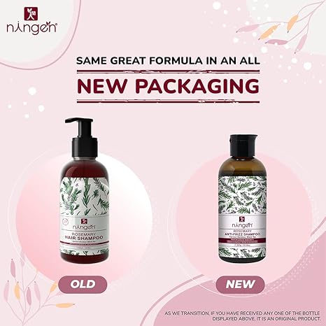 Ningen Rosemary Restorative Hair Shampoo - 300 gms