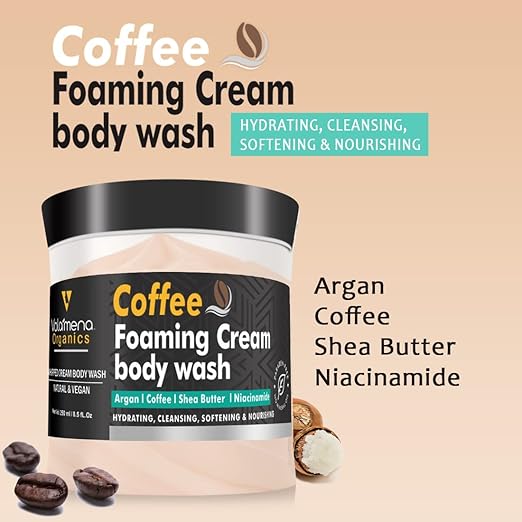 Volamena Arabica Coffee Whipped cream Body wash - 250 ml