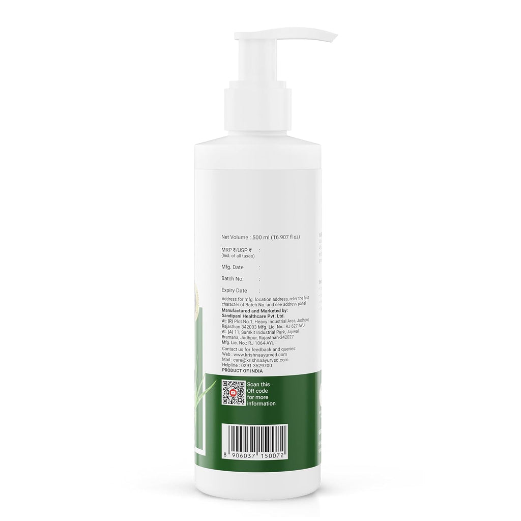 Krishna's Aloe Vera Shampoo Cleans - 500 ml