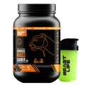 Beast Life High Protein Mass/Weight Gainer | 1 KG | Belgian Chocolate with Free Shaker | NABL LAB Tested | For Muscle Gain & Fast Growth | Cereal-Based Formula, No Maltodextrin | India's #1 Cereal Based Bulk Gainer