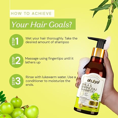Atulya Amla & Bhringraj Hair Shampoo - 300 ml