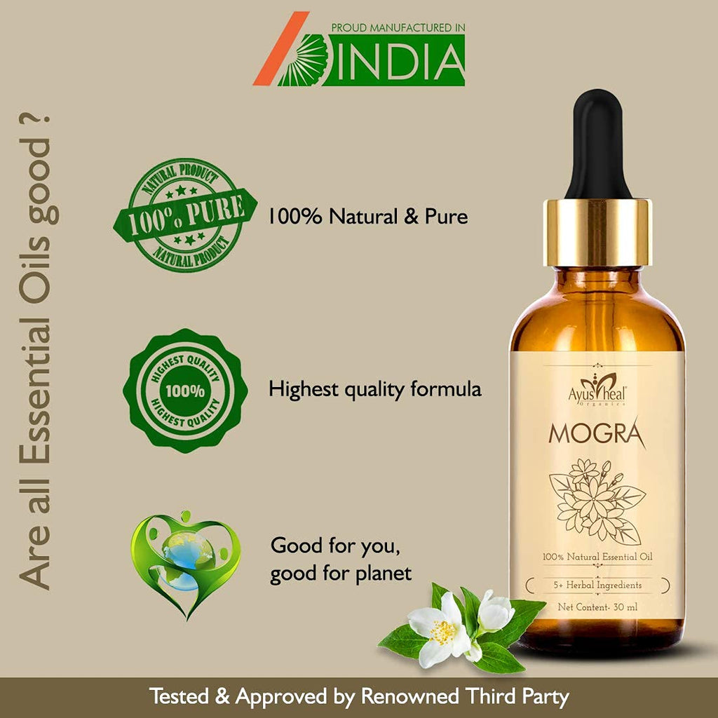 Mogra Essential Oil 100% Pure & Natural 30 ML (Mogra)
