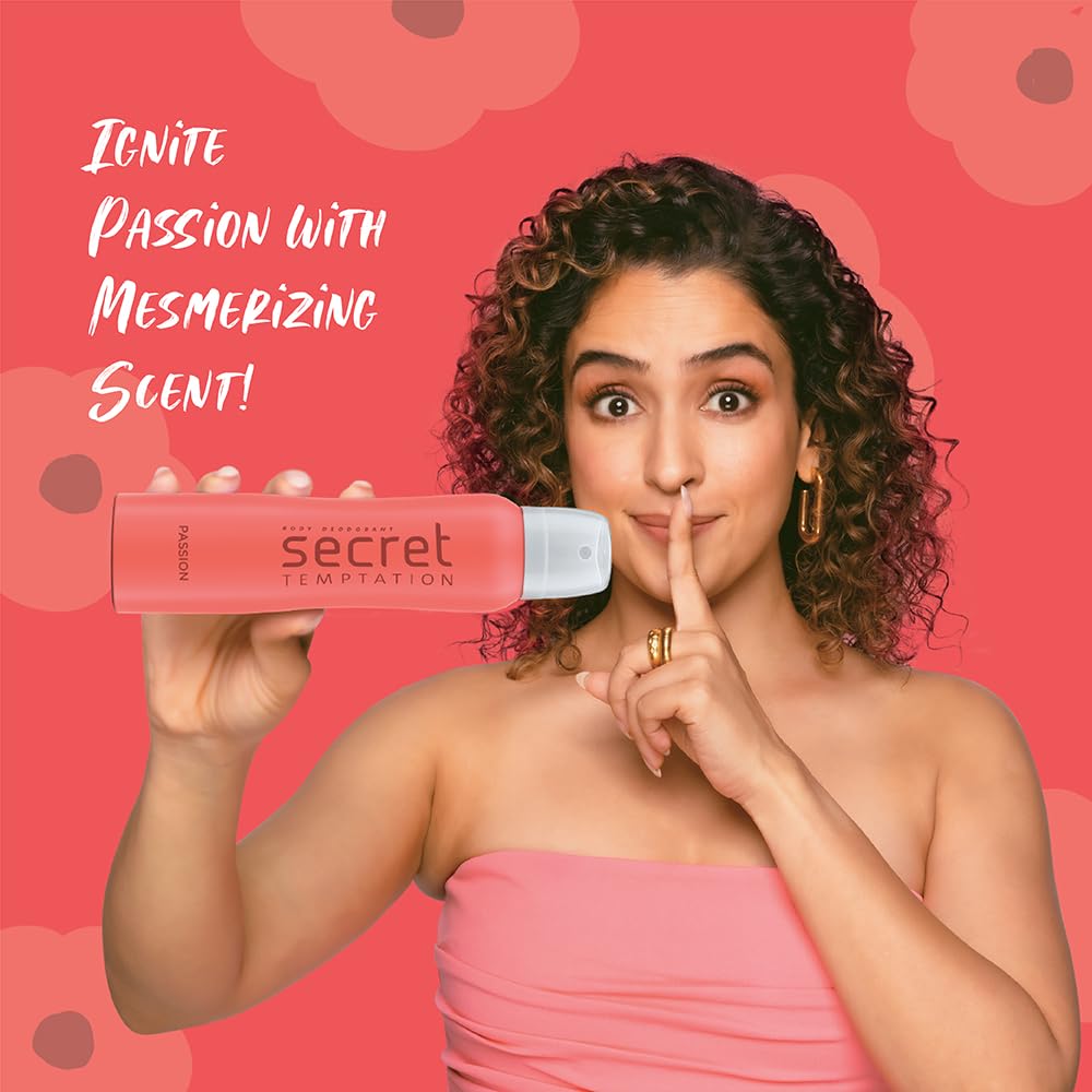 Secret Temptation Passion Deodorant for Women, 160ml