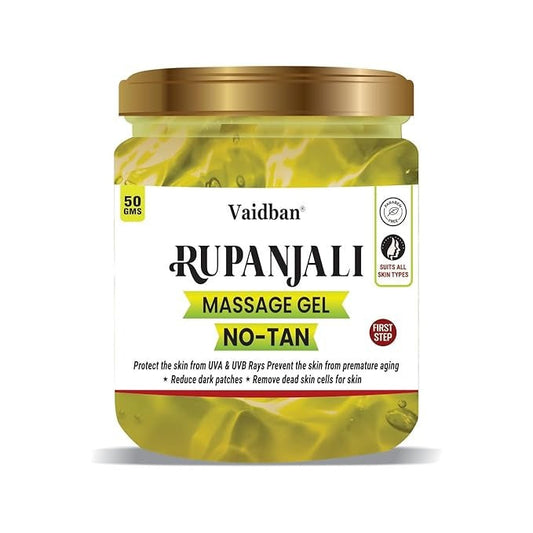 Vaidban Rupanajli No-Tan Massage Gel - 50 gms