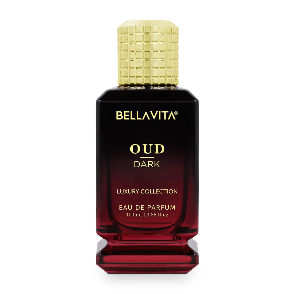 Bella Vita Luxury Men Oud Dark Eau De Parfum Intense Liquid Perfume With Grapefruit, Orris, Vetiver |Woody, Musky Long Lasting Edp Fragrance Scent 100 Ml