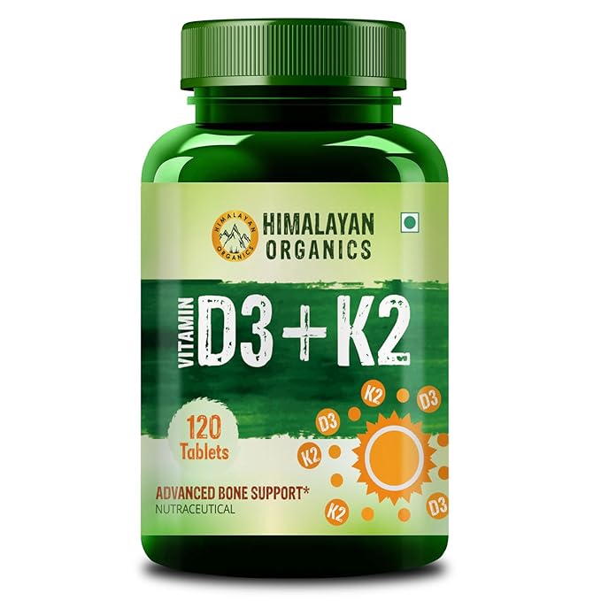 Truu Himalayan Organics Vitamin D3 + K2 - 120 tabs