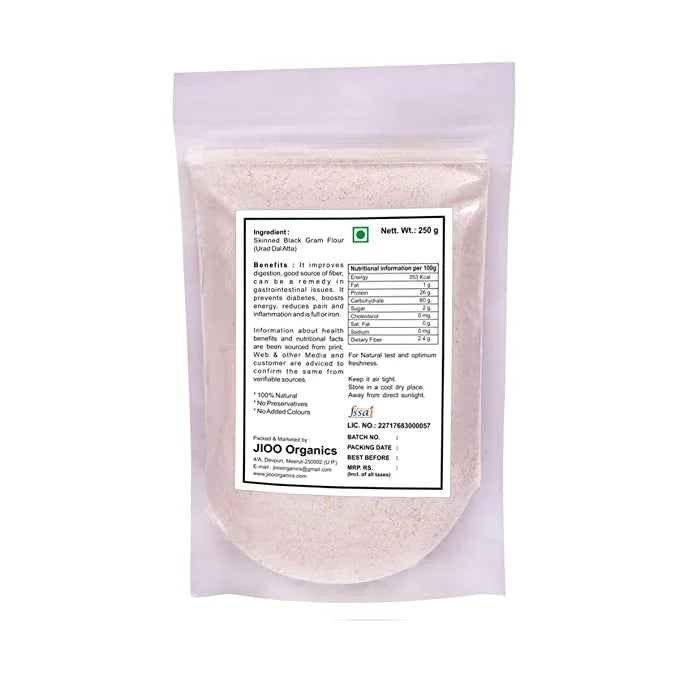 Jioo Organics Black Gram Flour - 250 gms
