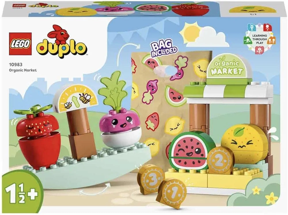 Lego Duplo My First Organic Market 10983 Building Toy Set ,Multi