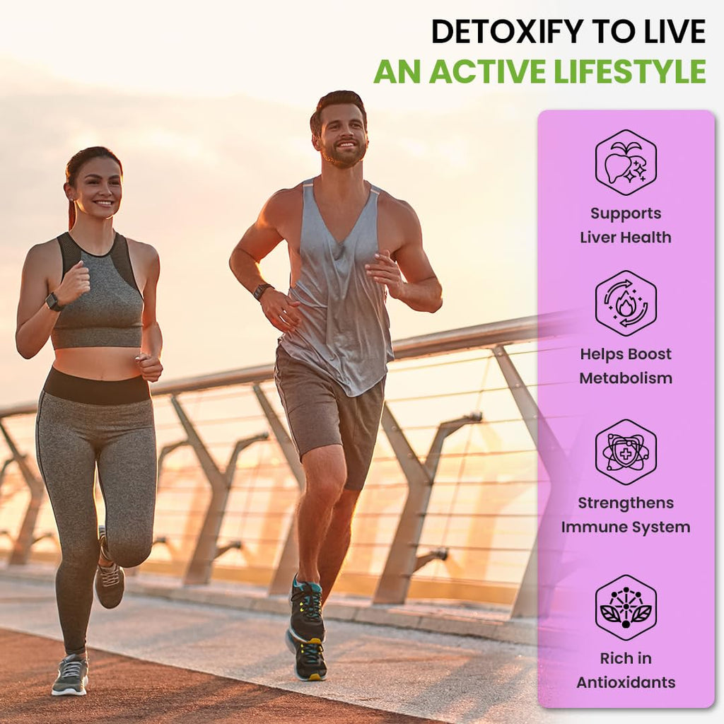 NATURYZ Extra Strength Milk Thistle 1400mg Liver detox supplement | Supports Liver Health & Natural Detox | Standardized for Silymarin | Maintain Liver Function & Antioxidant Balance | 60 Veg Tablets