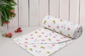 Trance Home Linen 150 GSM Pure Cotton Reversible TC - 200 Dohar Single Bed Size AC Blanket Comforter Colour Pins and Bow Multicolor